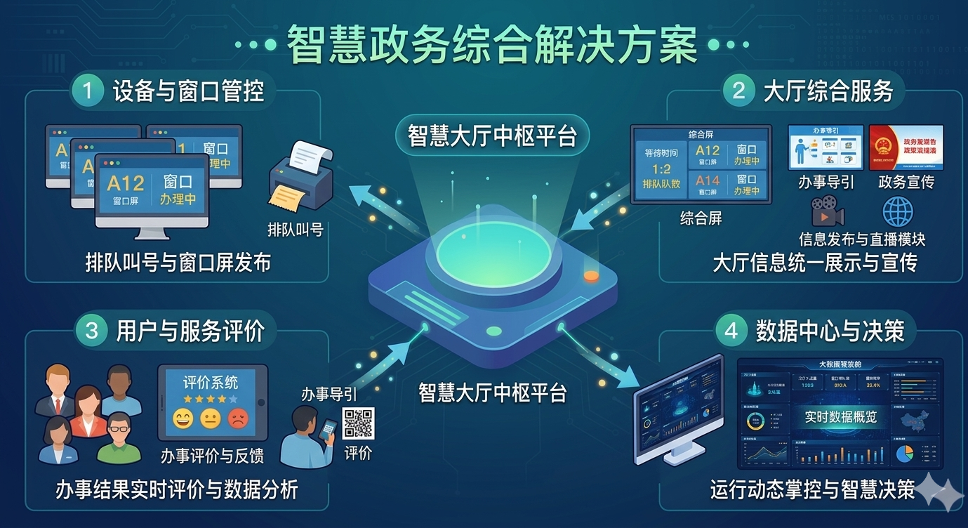 智慧政务方案示意